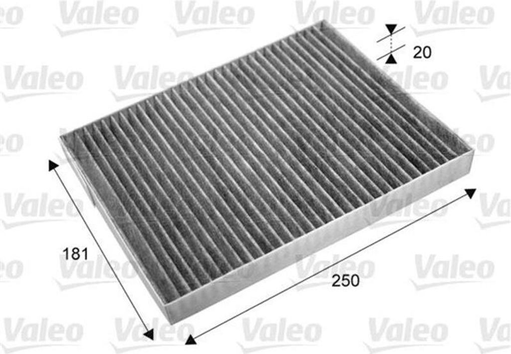 VALEO 715667 Innenraumfilter Pollenfilter für RENAULT KOLEOS (HY) Aktivkohle