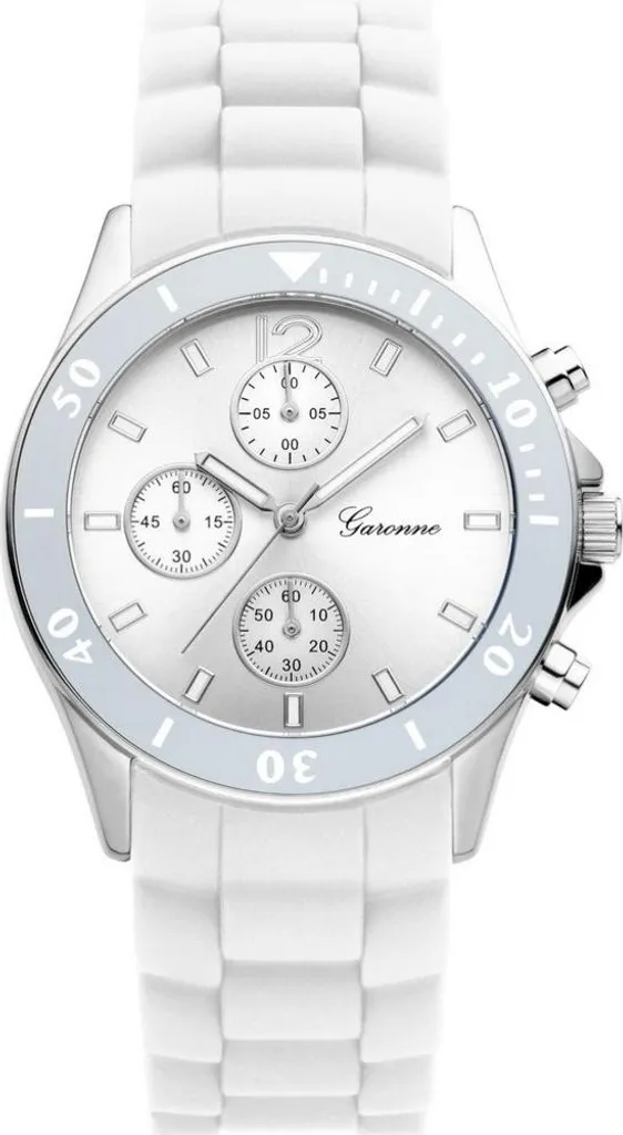 Montre Garonne File KQ12Q431 avec Bracelet Cuir Noir pour Homme Chic