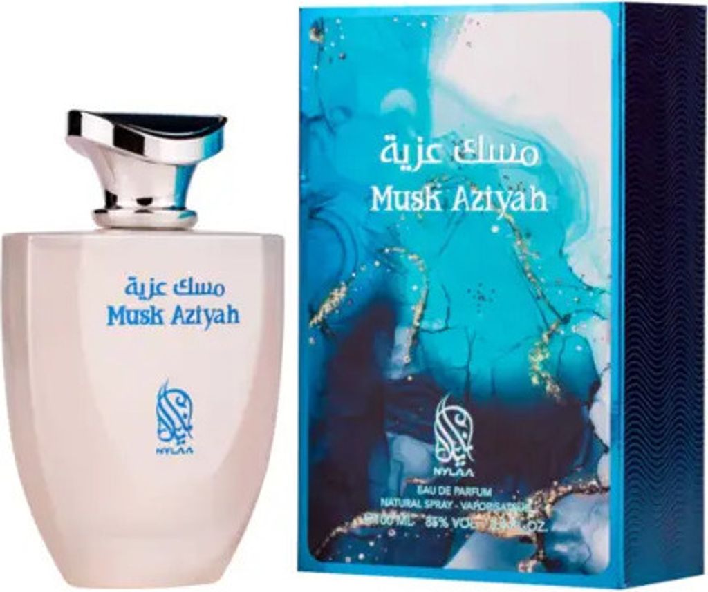 Musk Aziyah 100ml Nylaa Eau de Parfum - Unisex