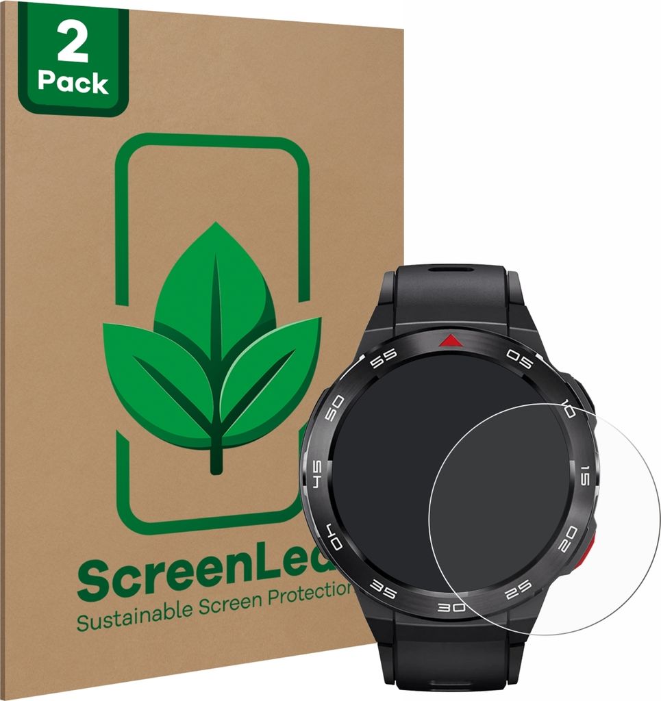 2x ScreenLeaf Schutzfolie für Xiaomi Mibro GS Pro Produktbild 