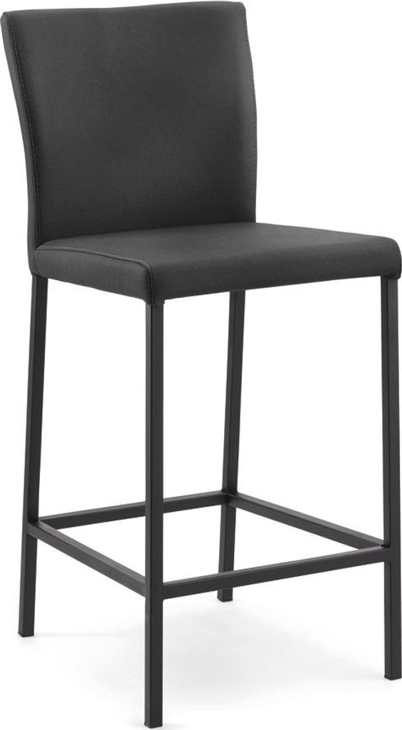 Edler Design Tresenhocker Daimo 2 KM  Gestell schwarz  Produktbild 