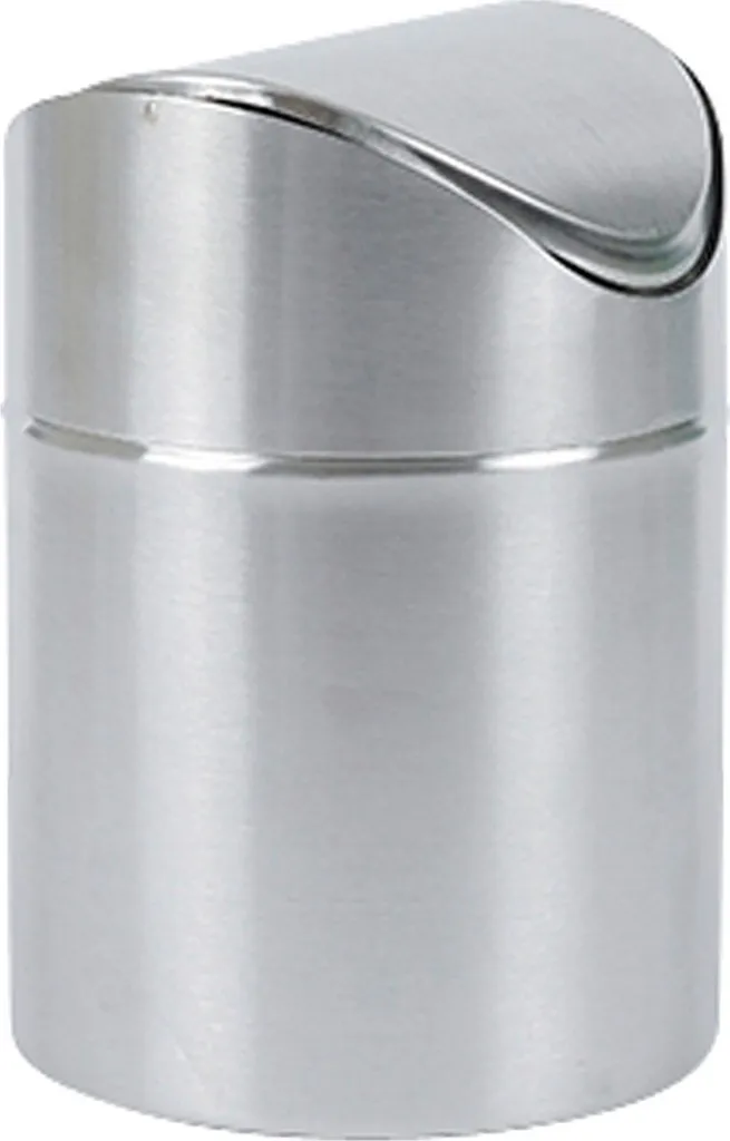 Poubelle de table inox 1,5 L pour en finir avec les petits déchets