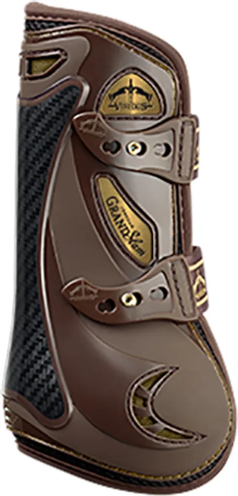 Guêtres de Jumping Veredus Grand Slam Carbon Gel Noires pour Cheval L