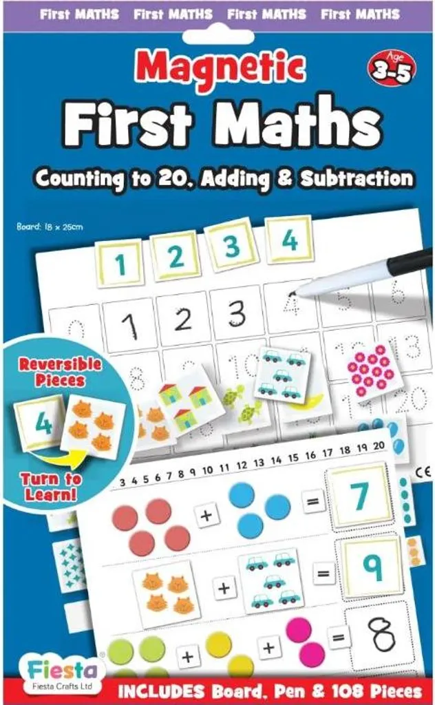 Jouet éducatif magnétique : tableau de calcul pour enfants CP et CE1