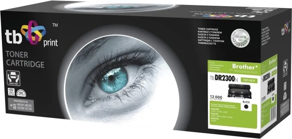 Cartuccia Toner TB Print TB-DR2300N Nero Compatibile - Resa 12000 Pagine