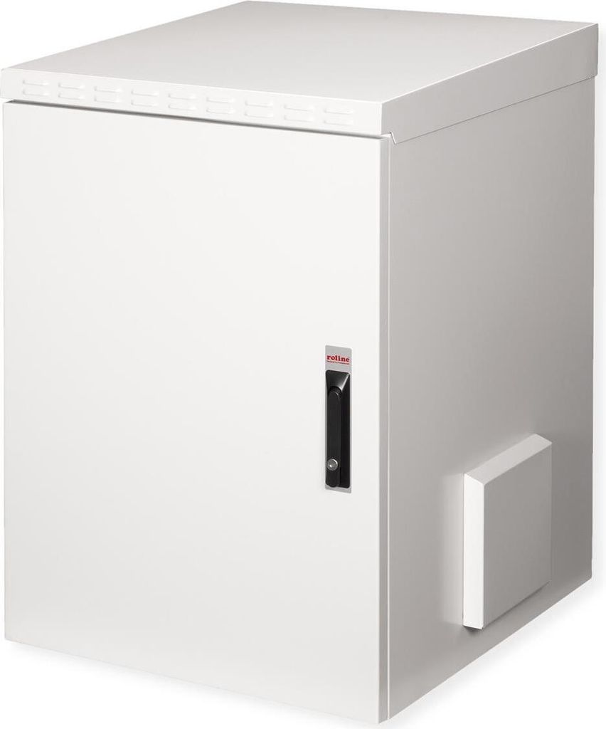 ROLINE 19 Zoll Wandgehäuse Pro 16 HE 600x600 BxT IP55 outdoor grau - Wandgehäuse