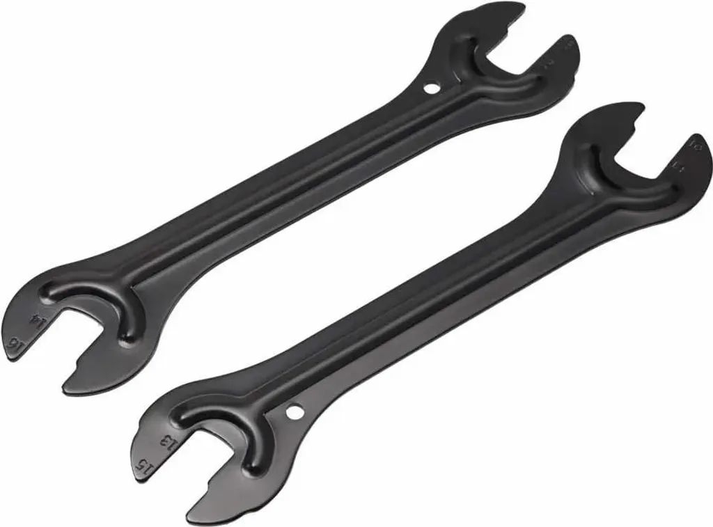 Chiave a Cono Bonin Nera per Restauro e Manutenzione Ruote Bici