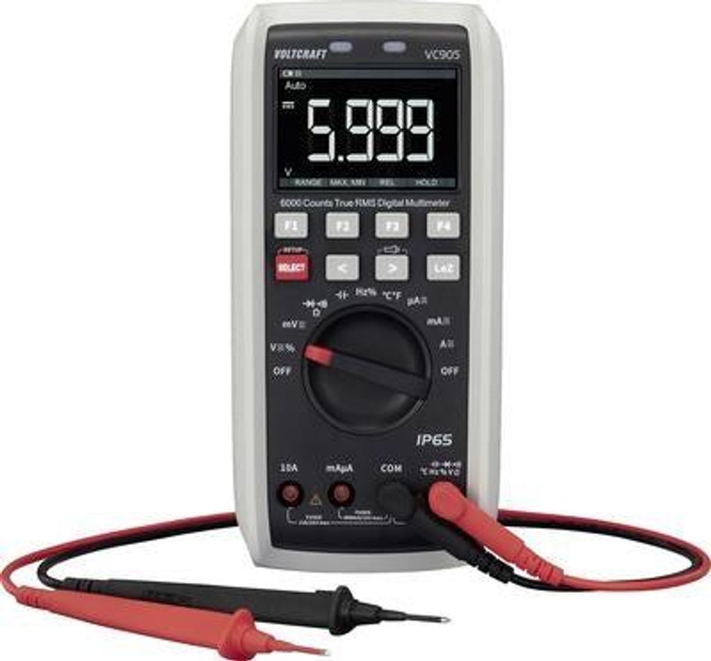 Voltcraft VC905 Hand-Multimeter digital CAT III 1000 V IV V Anzeige Counts (VC-15329275)