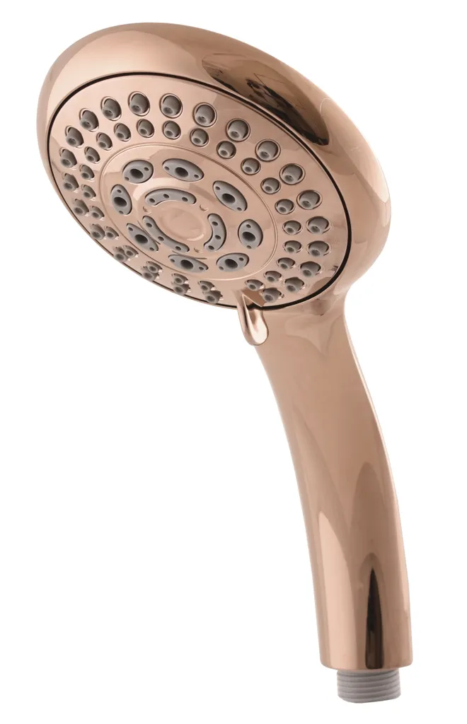 Douchette à main anti-calcaire rose doré Slezák-RAV jet confortable