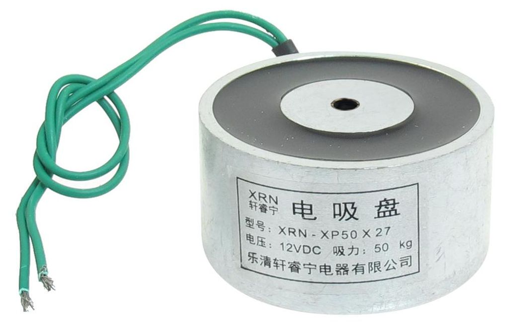gesaugt Elektro-Lasthebemagnet Elektromagnet 12?VDC 50?Kg 50?kg 50?x 27?mm de