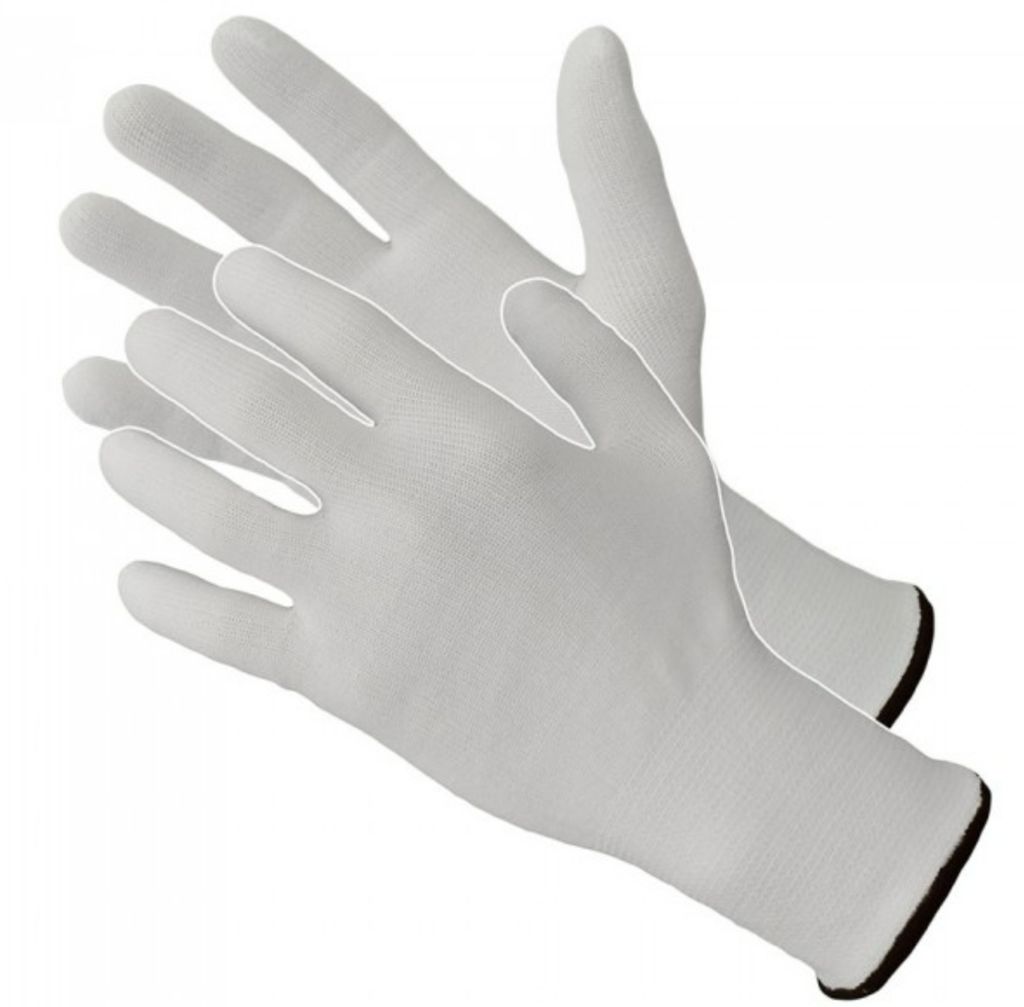 6 Paar Feinstrickhandschuhe Flex, Baumwollgestrick, Größe: 9 (L)