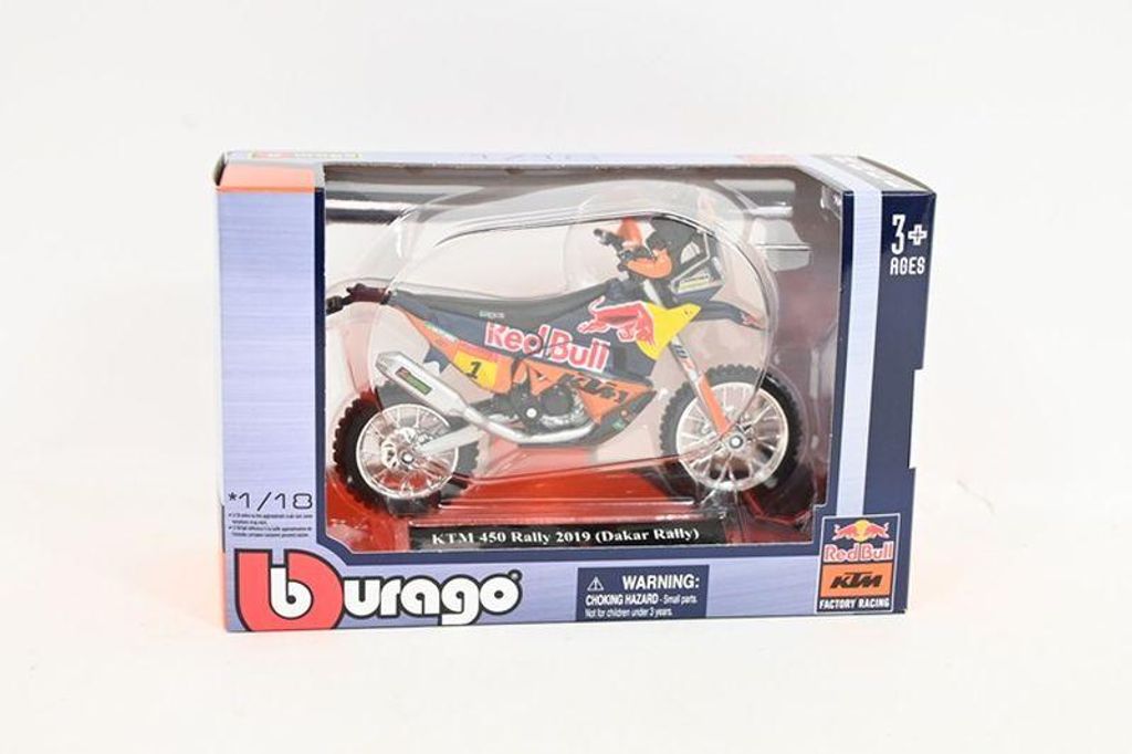 BBU 1:18 RedBull KTM 450 Rally 51086 15153 Zdjęcie produktu 