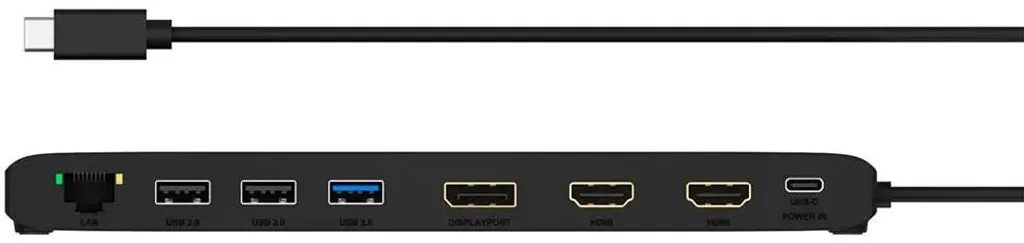 Station d'accueil RaidSonic ICY BOX IB-DK2116-C USB-C Multiport Dock