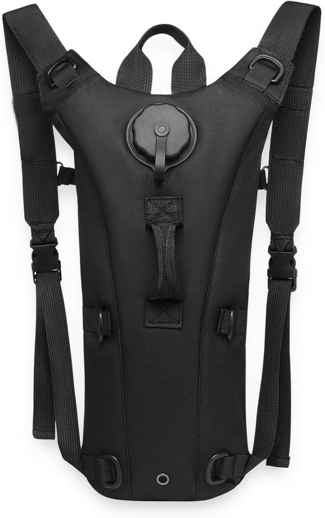 Trekkingrucksäcke, Wasserrucksack zum Wandern 3L,Trinkrucksack mit Schlauch, Ideal für Motorrad, Laufen und Fahrrad, Rucksack mit Trinkblase,24x3...