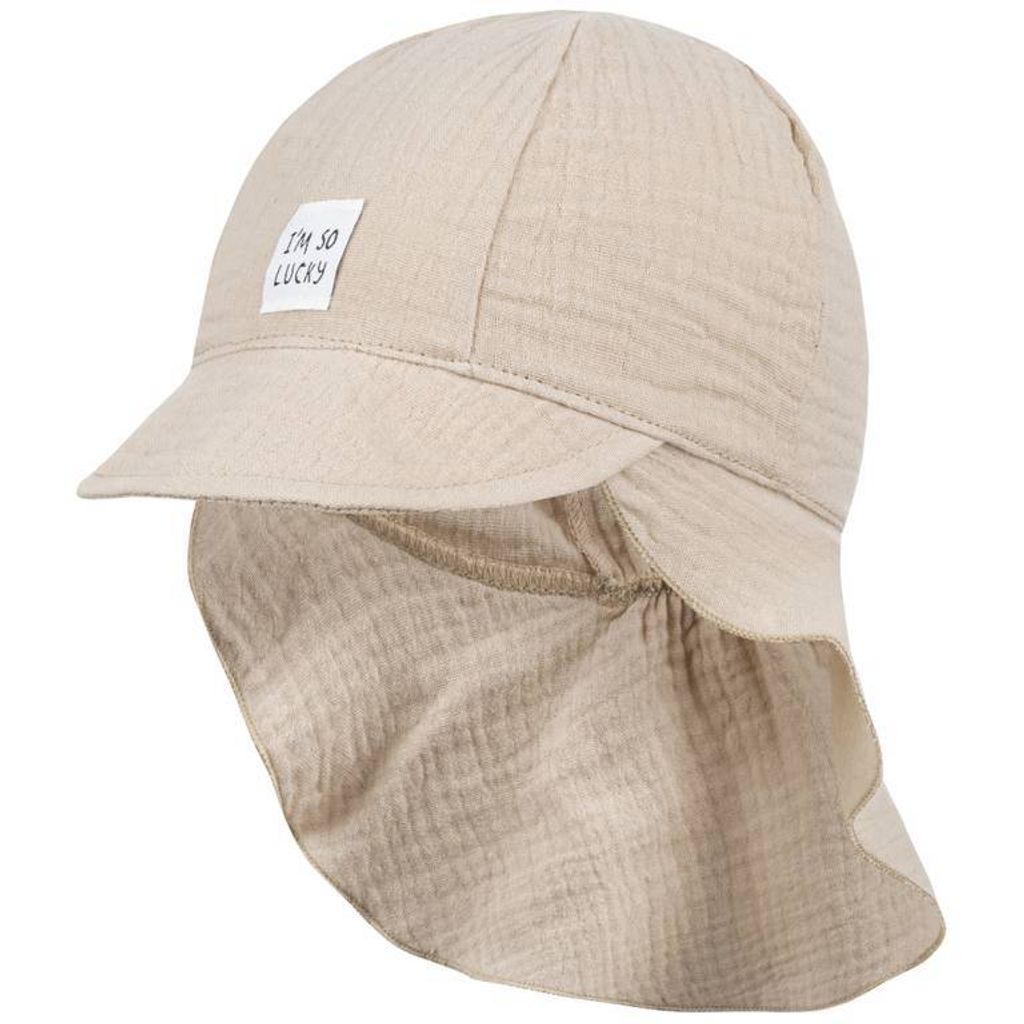 Schirmmütze Babymütze Junge mit Nackenschutz Sommer Baby Produktbild 