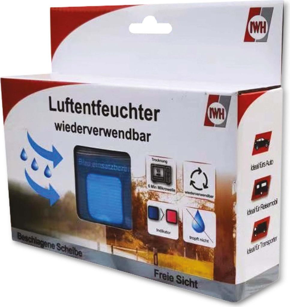 IWH Luftentfeuchter 500g Mehrweg Luftentfeuchter Schwarz (019909)