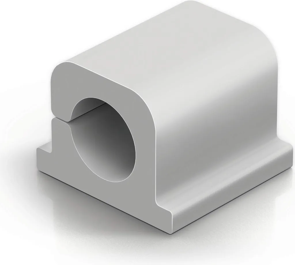 Clip Fermacavi DURABLE 504210 CAVOLINE PRO 1 | Design Tedesco Grigio