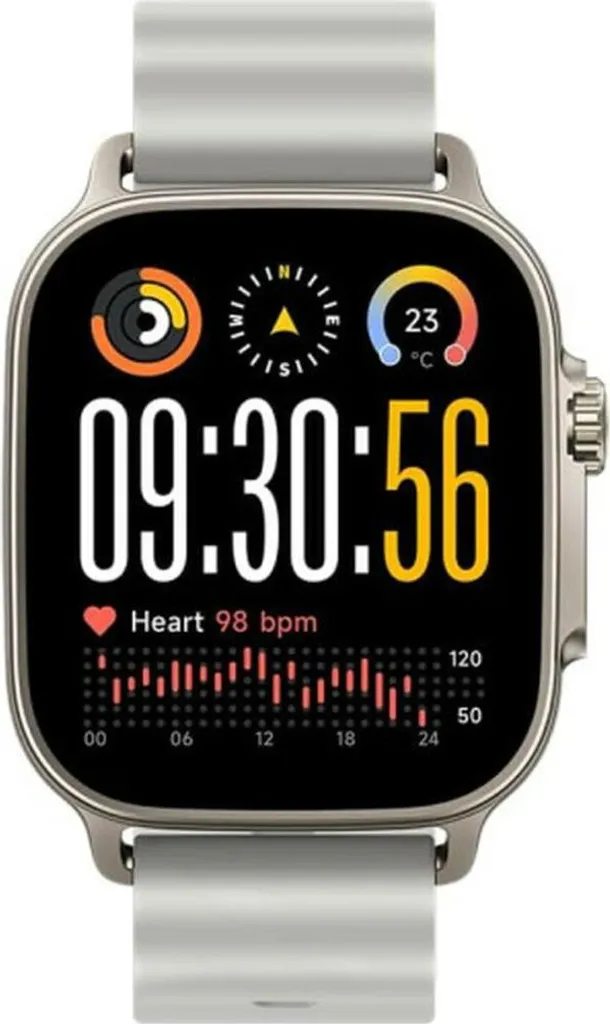 realme Watch 5 AMOLED Digitale 390 x 450 Pixel Touch screen Argento GPS