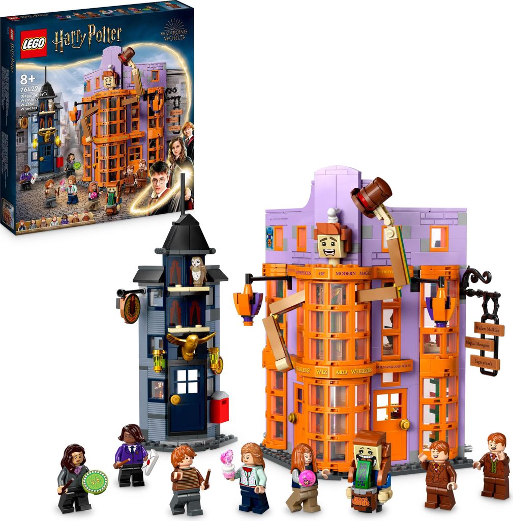 LEGO 76422 Harry Potter Winkelgasse: Weasleys Zauberhafte Produktbild