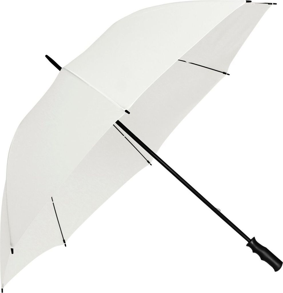 Regenschirm Stockschirm Weiß