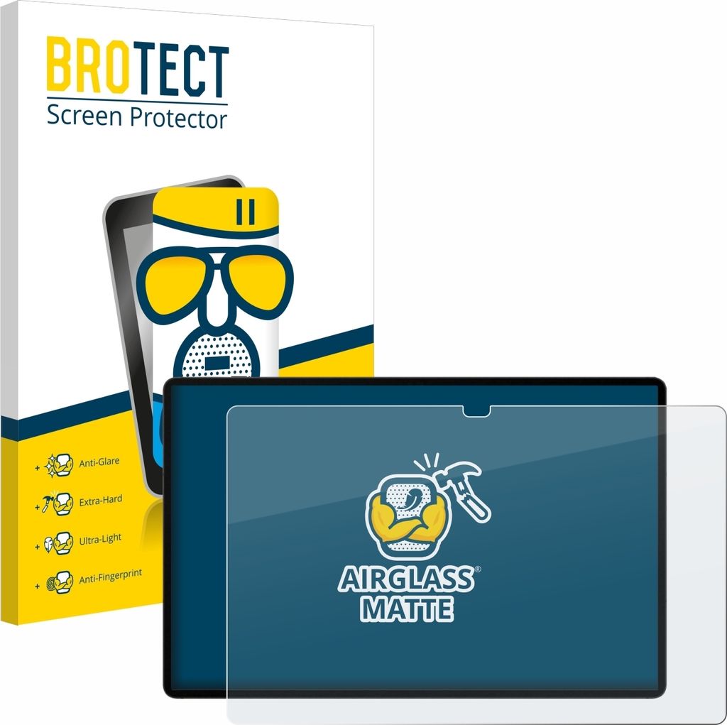 BROTECT Entspiegelungs Schutzglas für Samsung Galaxy Tab S9 Ultra 5G Schutzfolie Panzer Folie Glas Display Schutz matt