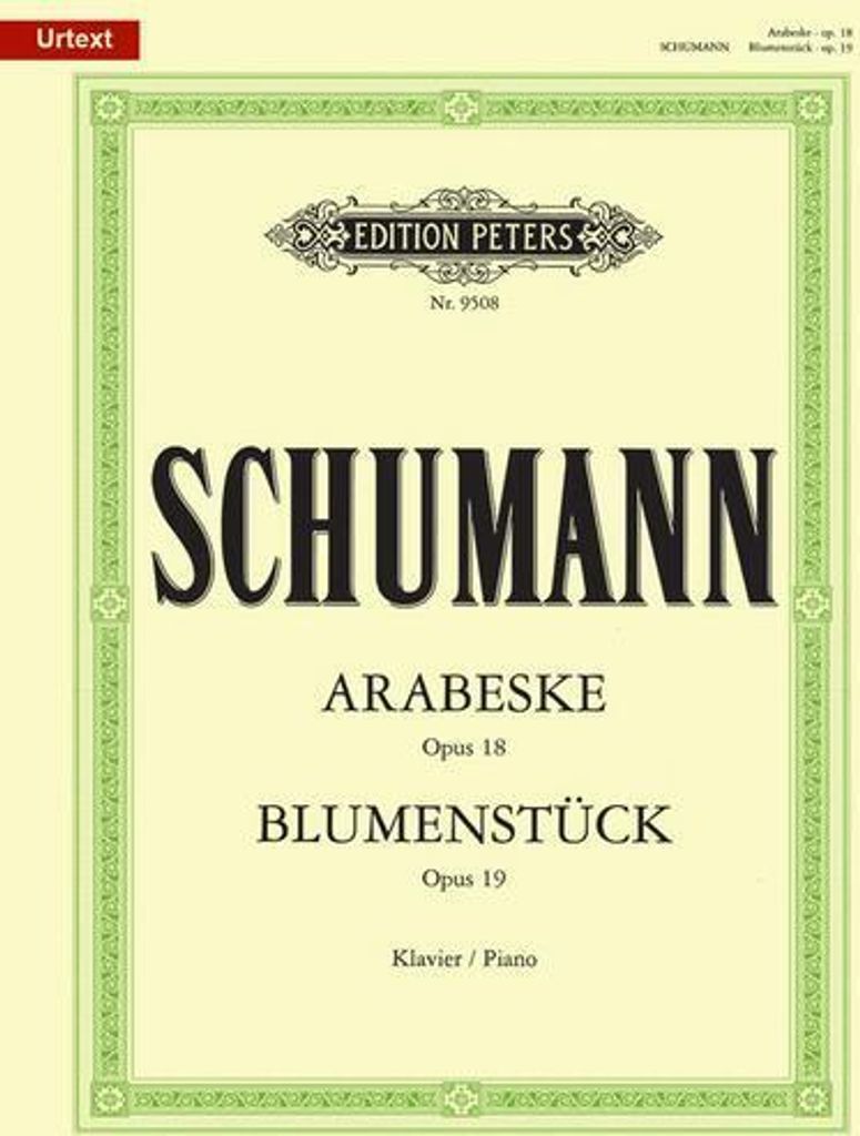 Arabesque in C Op.18 and Blumenstuck Op.19