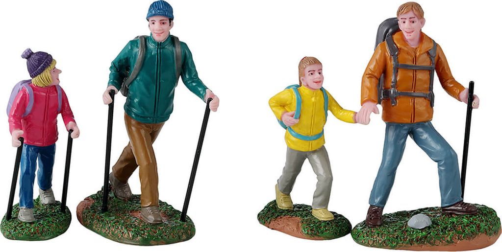 LEMAX - Father and Daughter Hikers