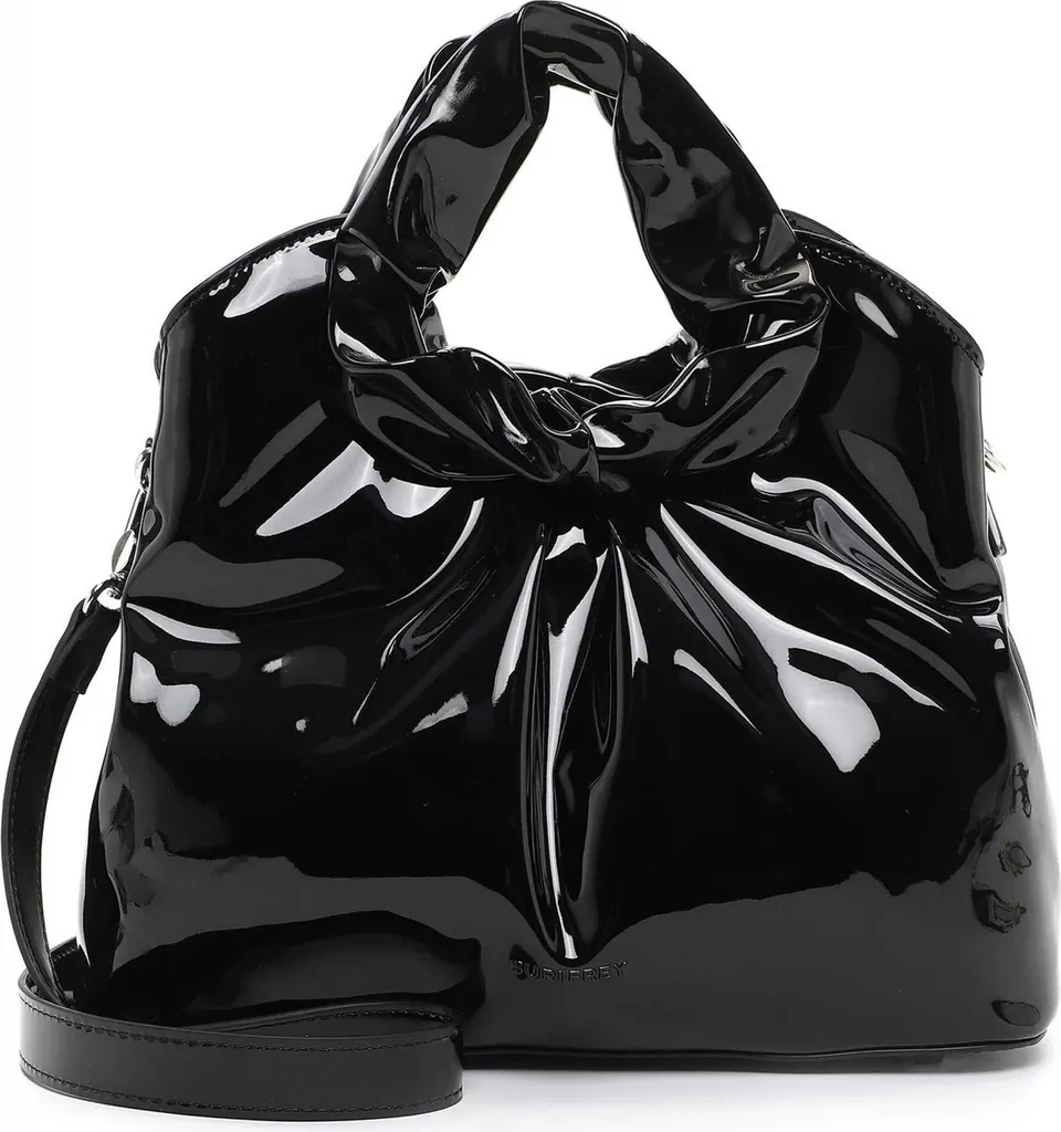 Suri Frey SFY TechBag Shopper Nera - Borsa a Tracolla Elegante Donna