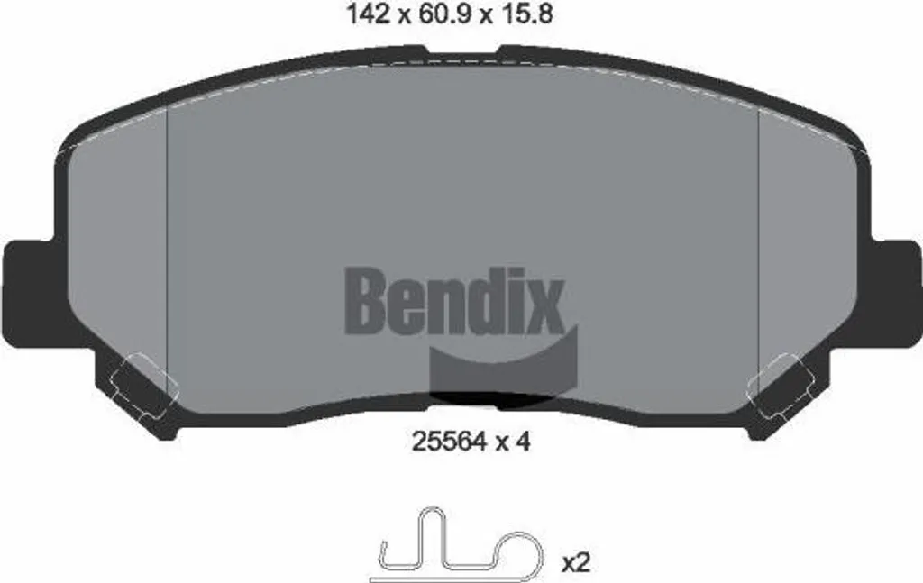 Plaquettes frein BENDIX BPD1392 : stop aux bruits sur Mazda CX-5