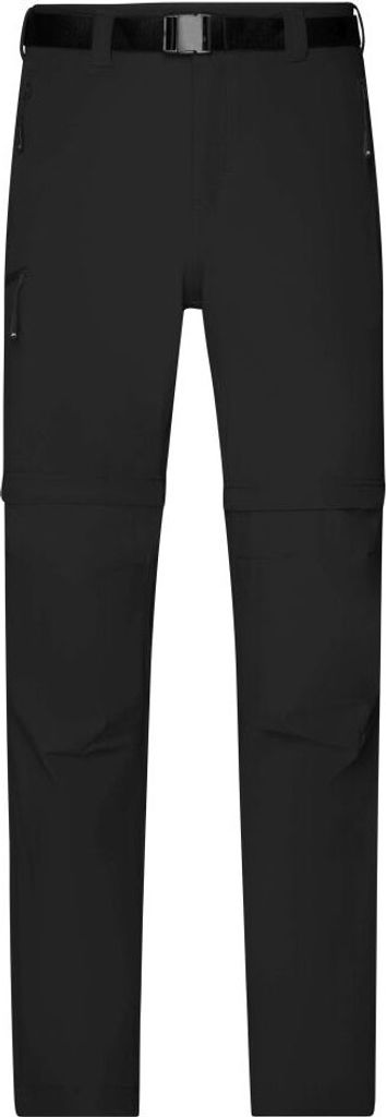 Bi-elastische Outdoorhose in sportlicher Optik black, Gr. S