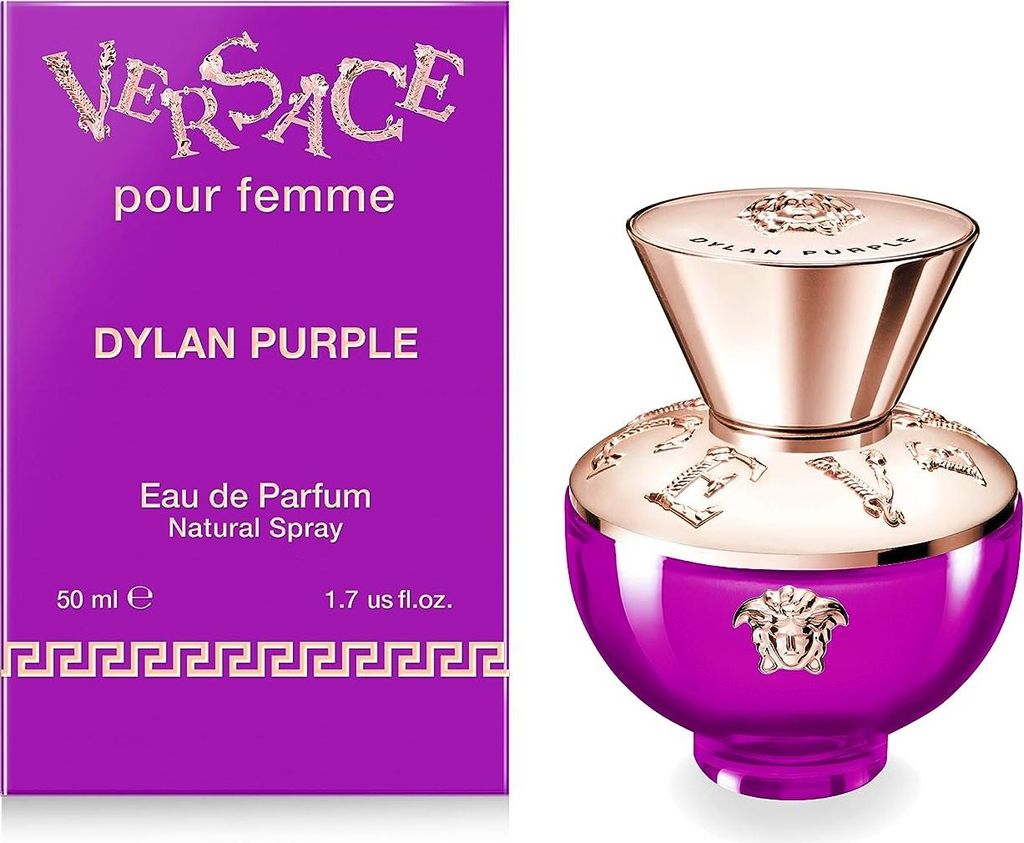 Versace Pour Femme Dylan Purple Eau De Parfum Spray 50Ml Immagine del prodotto 