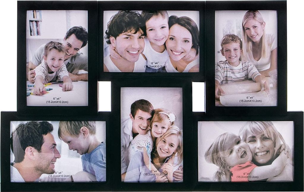 SPRINGOS Obrazový rám 6 fotografií Fotorámeček Portrétní Obrázek produktu 