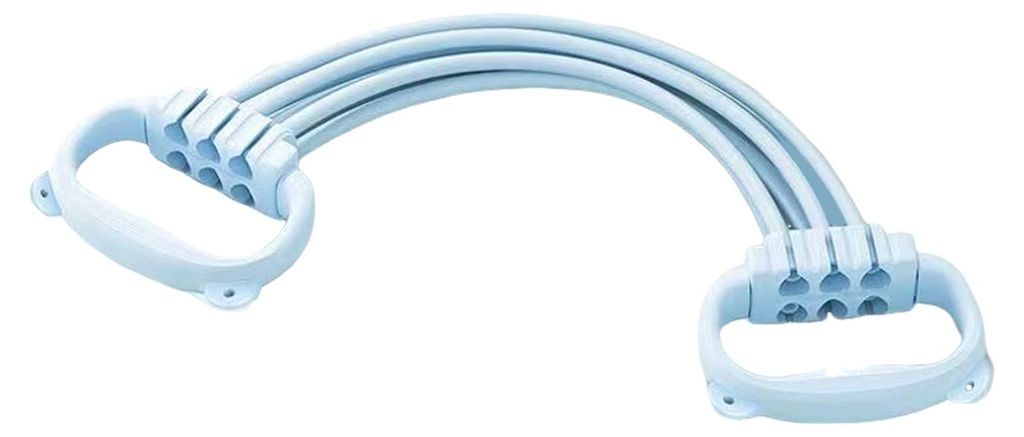 Verstellbares Widerstandsband in Form einer Acht – Arm- und Schulterdehnung, Krafttraining, Fitness, elastisches Band, 6-teilig, rutschfest, für...