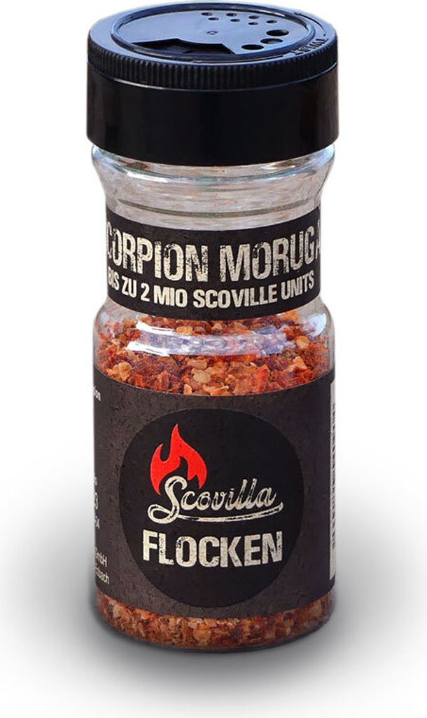 Scovillas Trinidad Scorpion Moruga, Chili-Flocken im Produktbild 