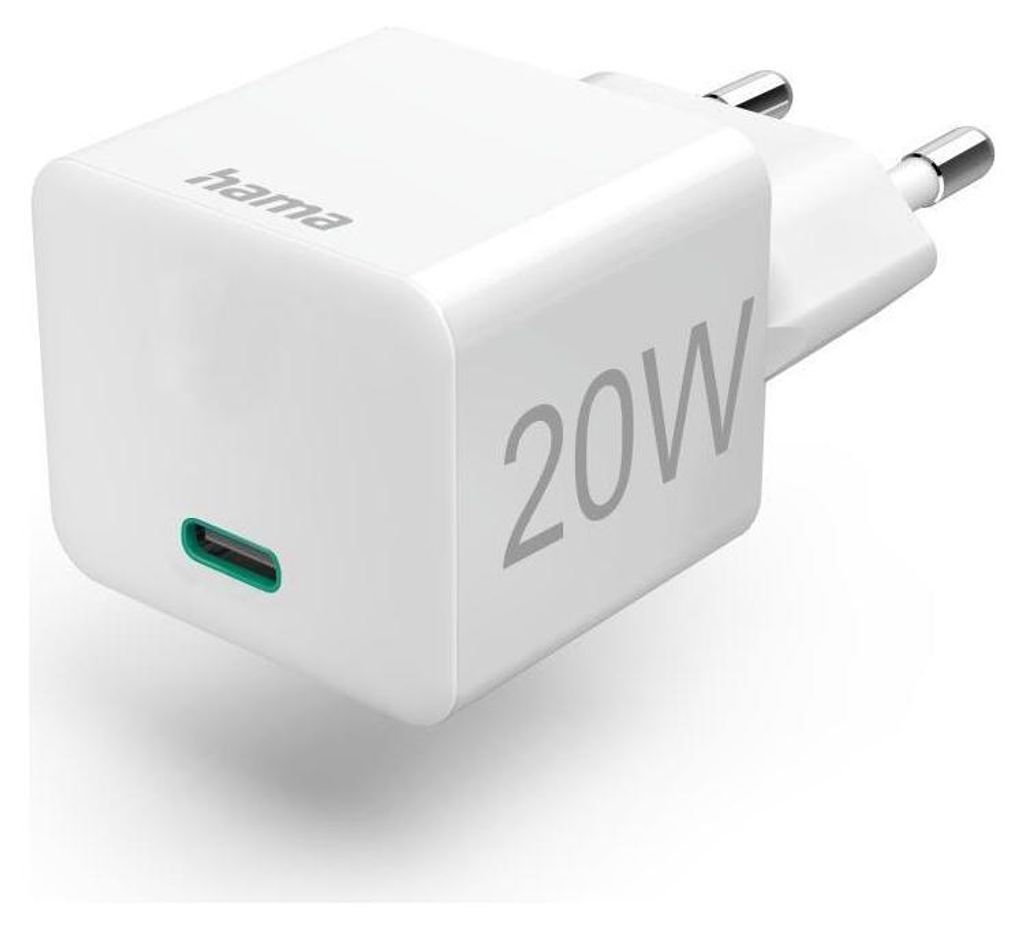 Hama 00125128 Ladegerät für Mobilgeräte Weiß Indoor Produktbild 