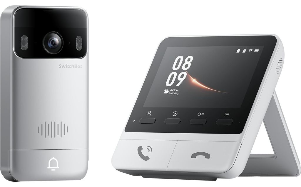 SWITCHBOT sonnette de porte vidéo, moniteur, interphone, Image du produit 