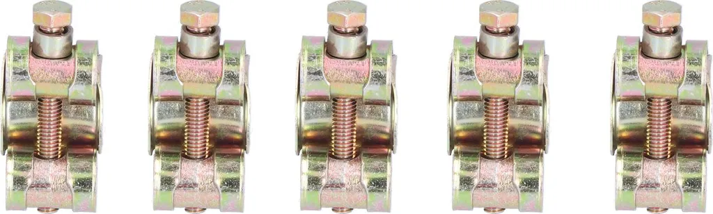 Colliers de Serrage Galvanisés 17x19mm Haute Résistance - Pack de 20