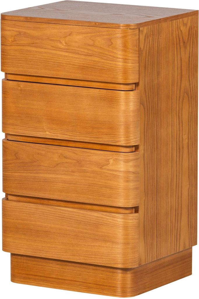 Fejo Kommode 4 Schubladen Mdf Braun Produktbild 
