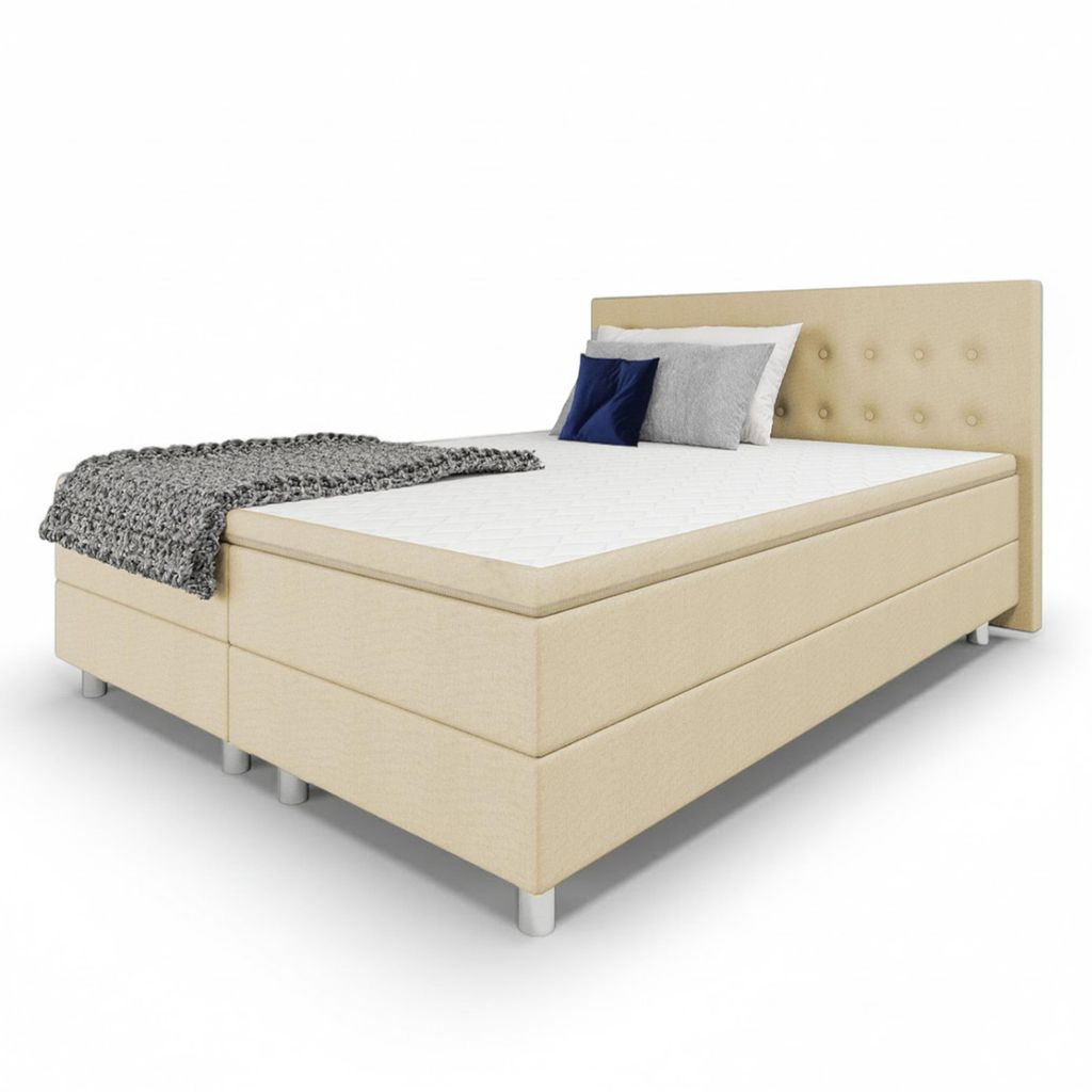 Boxbett Neo Sawana Bonellfederkernmatratze mit 7 cm Topper Stil und Qualität