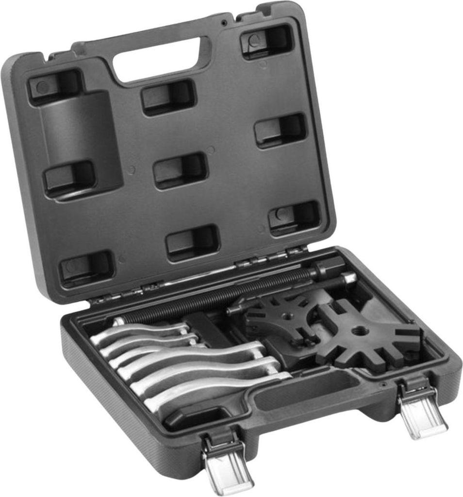 Zweiarme- und Dreiarm-Abzieher Set – 2-teilig – Für Zahnräder, Lager, Riemenscheiben und Schwungräder – Größe 2 & 5