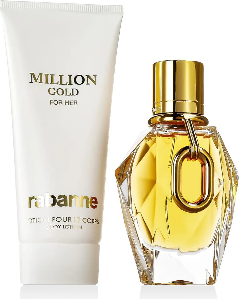 Regalo Perfetto: Rabanne Million Gold For Her Set EDP + Body Lotion - 2