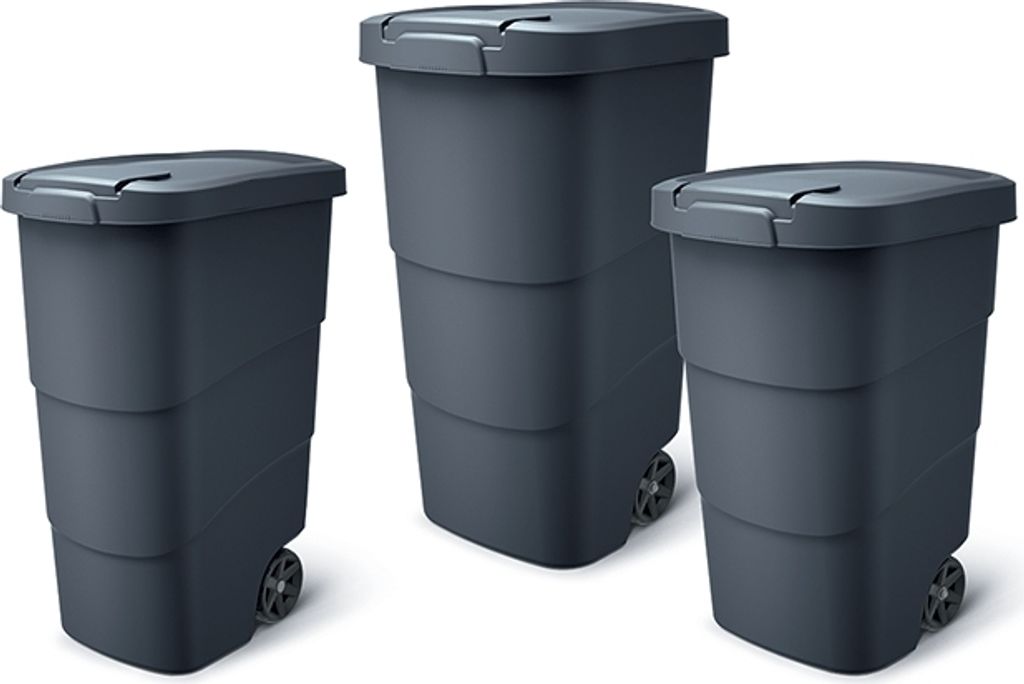 Prosperplast Zahradní nádoba 95l s kolečky WHEELER Obrázek produktu 4