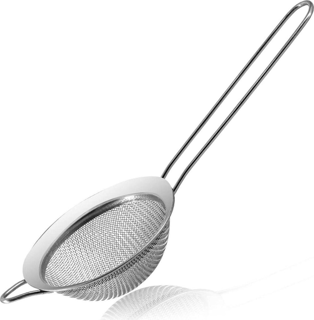 Feinmaschiges Sieb Edelstahl 8 cm Produktbild 