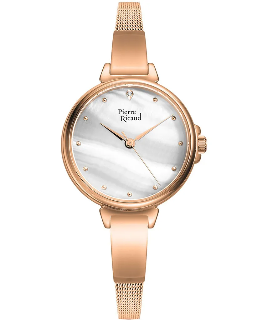 Orologio Elegante Pierre Ricaud P22058.914FQ Oro Rosa | Donna