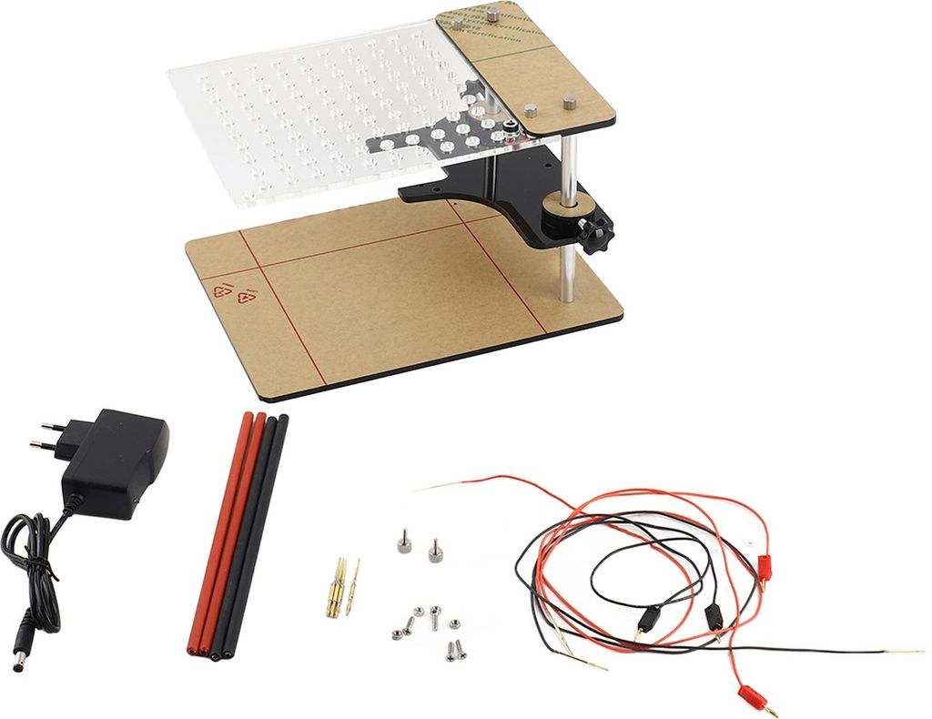 Rahmen -Testtabelle mit 4 Sondenunterstützung 22PCS -Adapter Effizienter ECU -Programmierwerkzeug