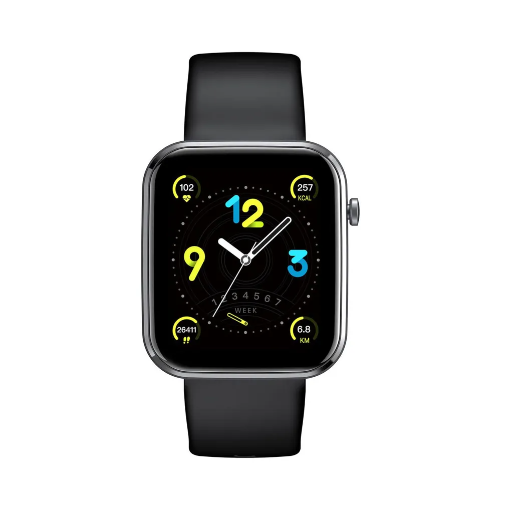 Celly TRAINERWATCHBK Montre GPS pour Courir et Cyclisme avec Cardio Noir