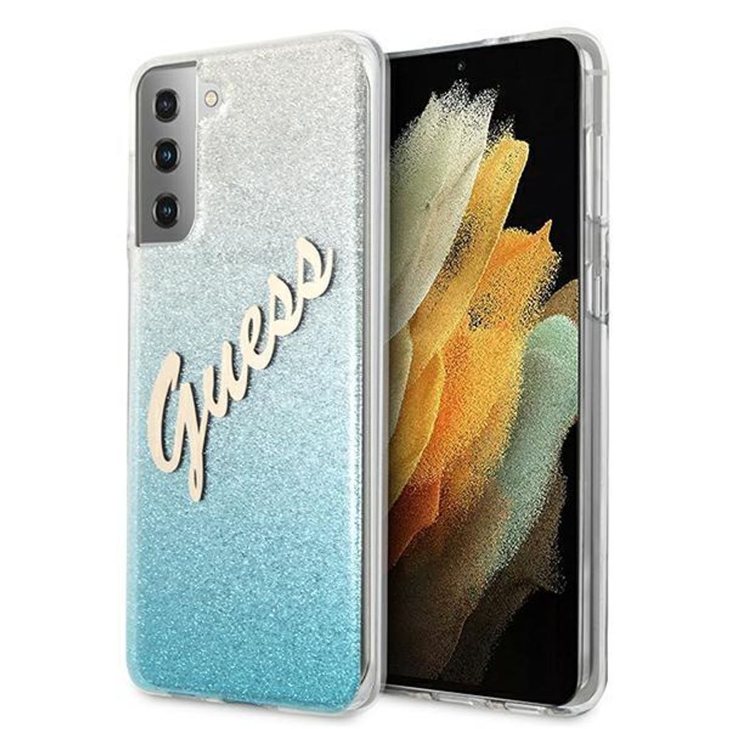 Guess Guhcs21Mpcuglsbl S21+ G996 Blau/Blaues Hardcase Mit Produktbild 