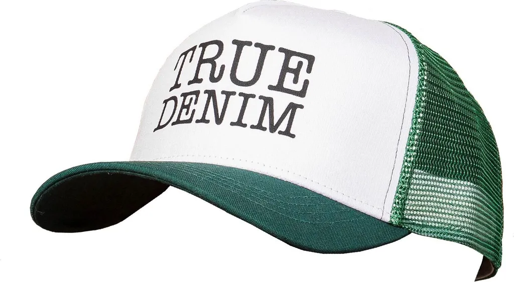 Mustang cap Cap Green verde bianco - Cappellino Tempo Libero Premium