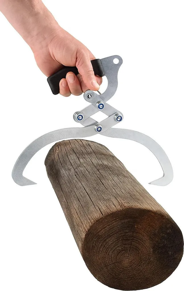 Serre-bois manuel 350 avec poignée ergonomique pour billots