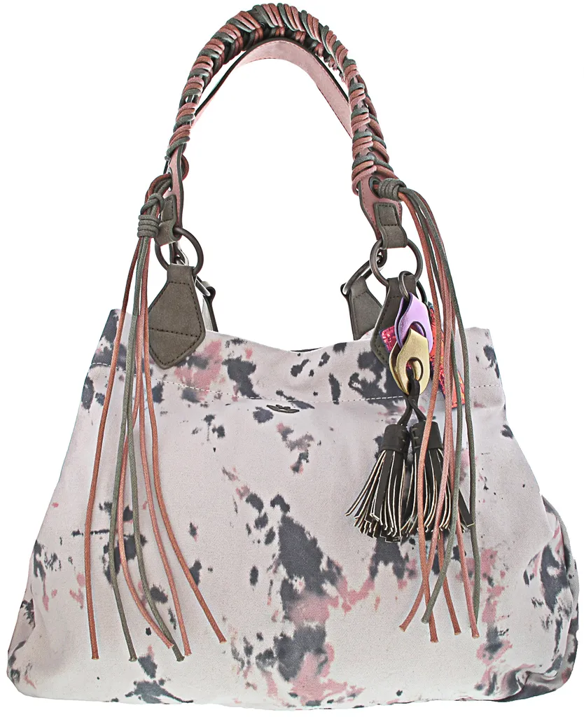 Fritzi aus Preußen borsa shopper Izzy Medium Limited Gipsy Canvas Shopper Batik multicolore - 4